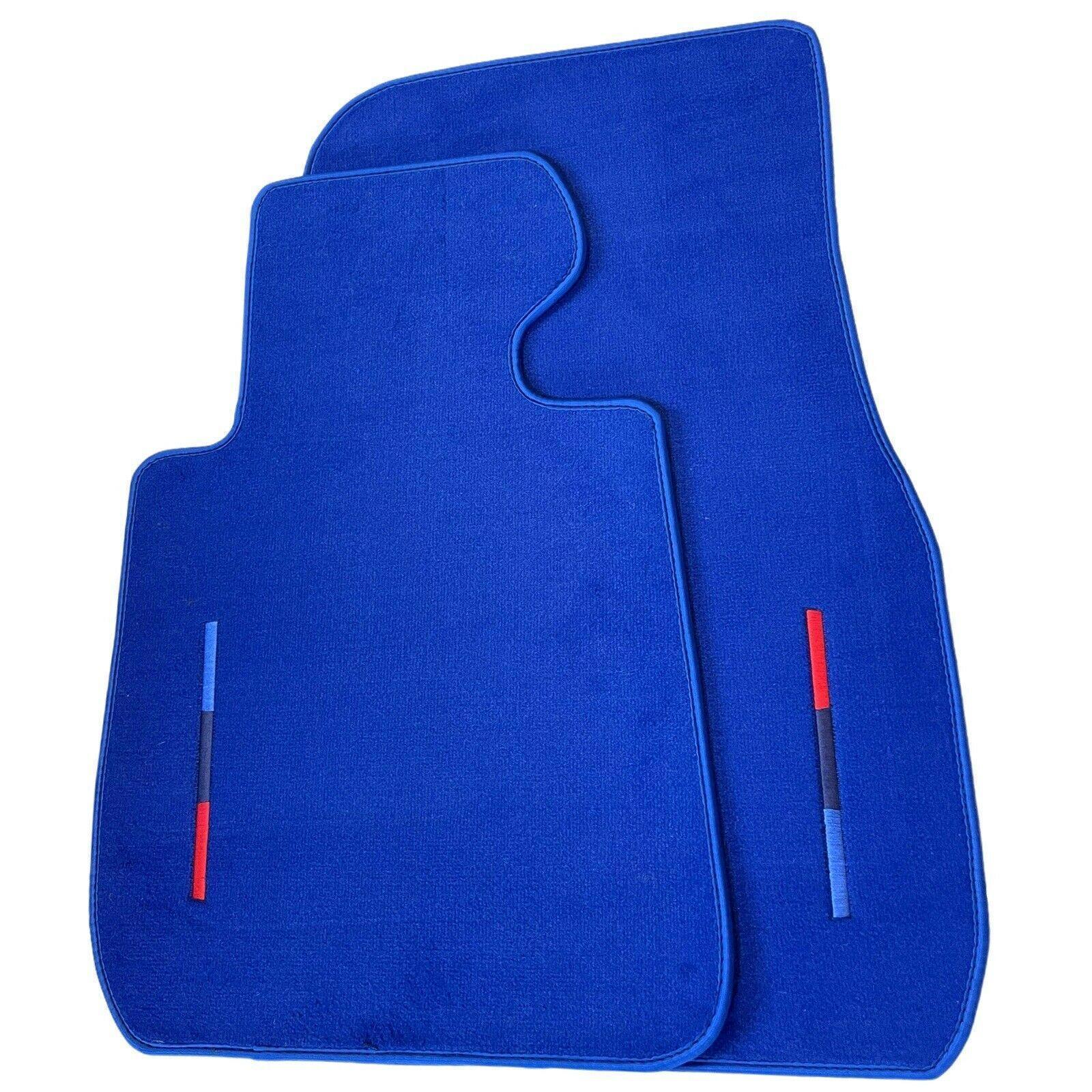 Blue Floor Mats for BMW iX (2022-2024) with M Package - AutoWin