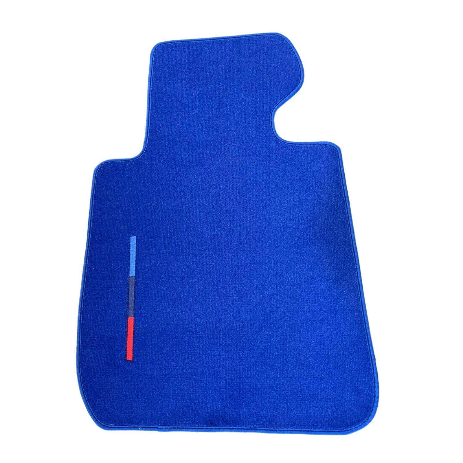 Blue Floor Mats for BMW iX (2022-2024) with M Package - AutoWin