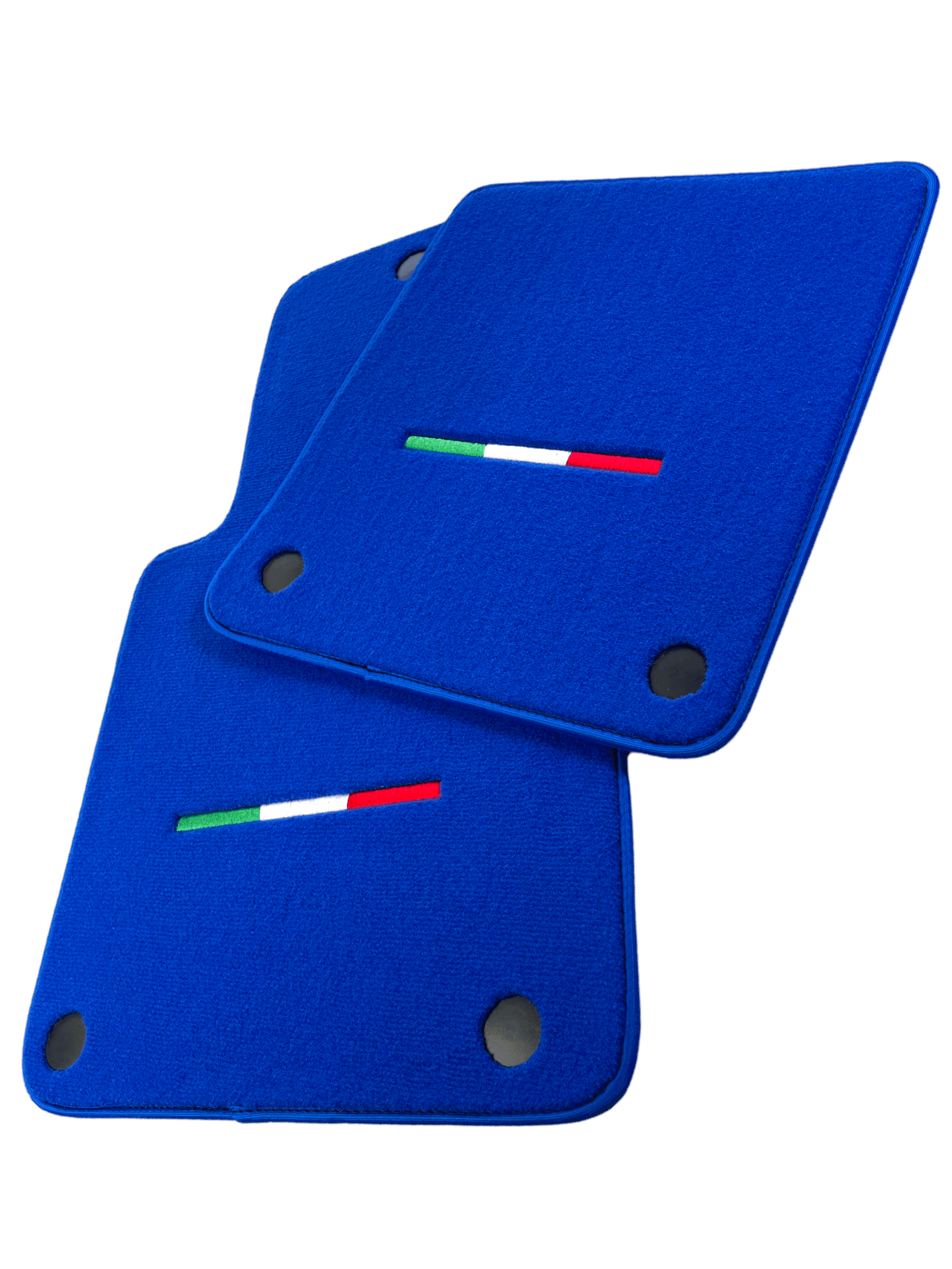 Blue Floor Mats For Ferrari 599 Coupe 2006-2012 Italian Edition - AutoWin