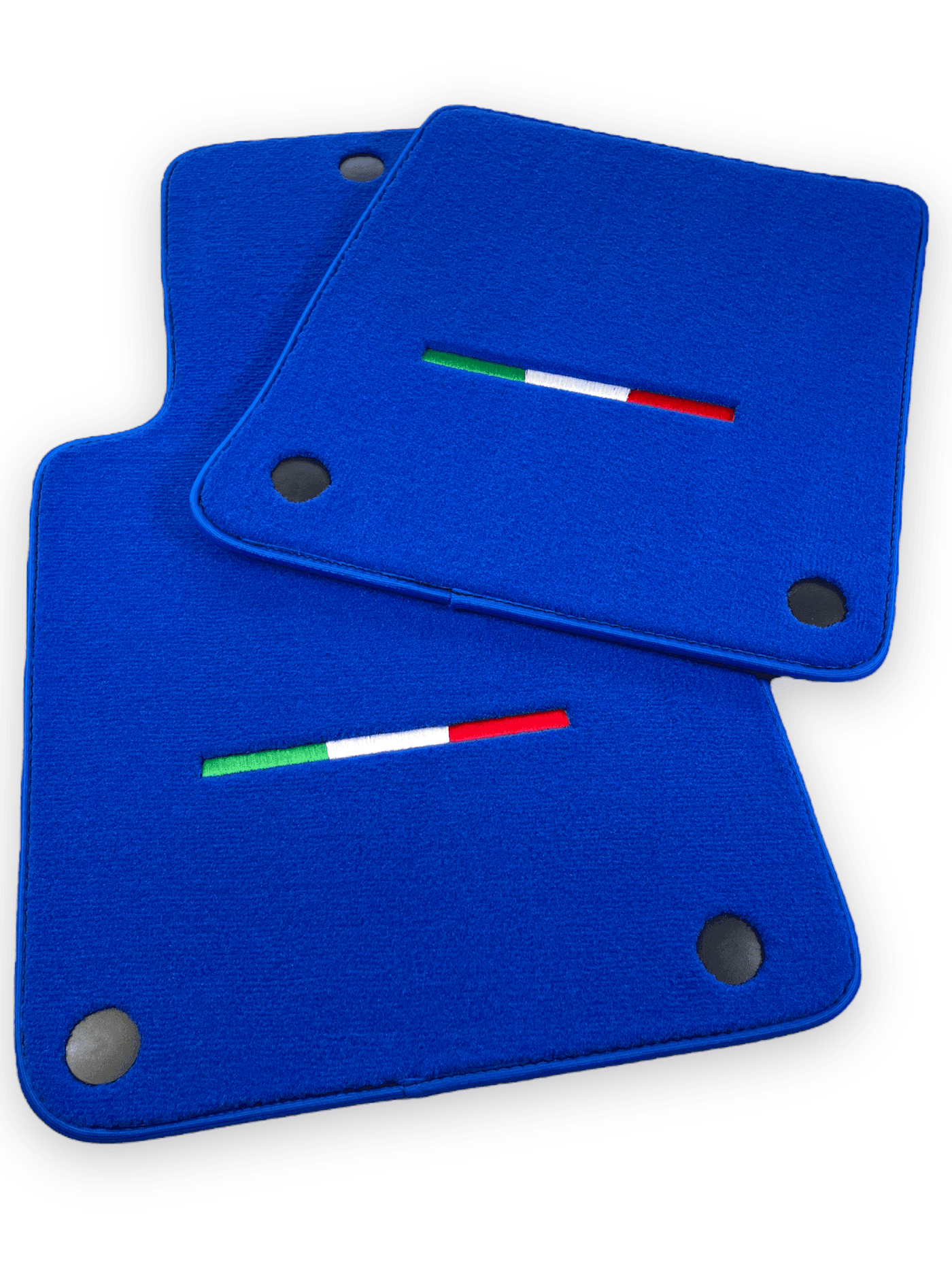 Blue Floor Mats For Ferrari 599 Coupe 2006-2012 Italian Edition - AutoWin