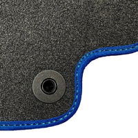 Blue Floor Mats For Mercedes Benz A-Class W177 Hybrid (2019-2023) | Limited Edition - AutoWin