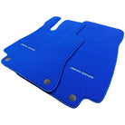 Blue Floor Mats For Mercedes Benz C-Class C204 Coupe (2011-2015) | Limited Edition - AutoWin