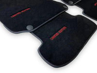 Blue Floor Mats For Mercedes Benz GLK-Class X204 (2008-2012) | Limited Edition - AutoWin
