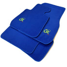 Blue Mats For BMW 3 Series E36 Convertible Tailored Set Perfect Fit - AutoWin