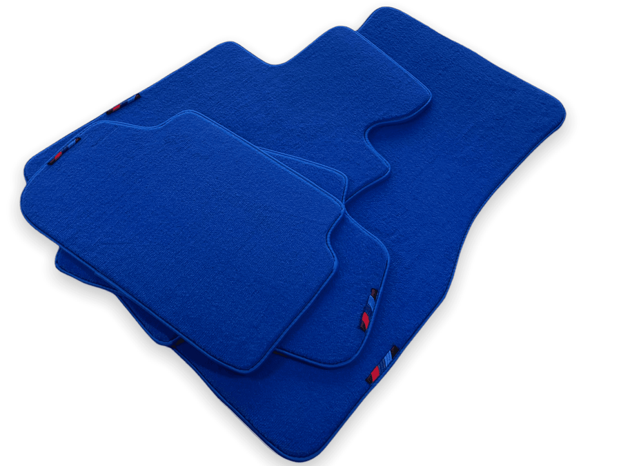 Blue Mats For BMW M6 E63 Coupe With M Package - AutoWin