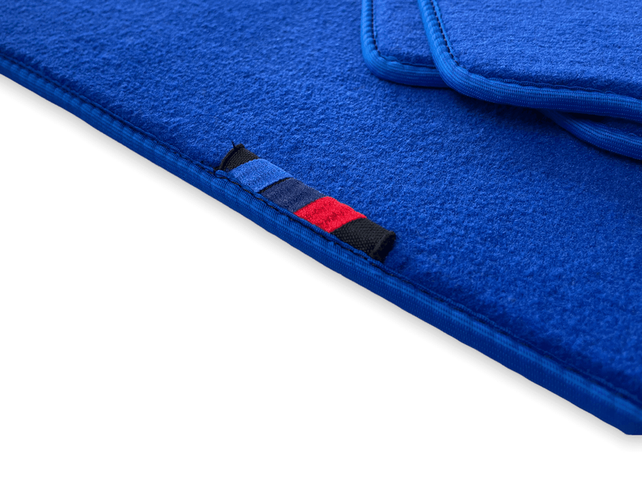 Blue Mats For BMW M6 F13 Coupe With M Package - AutoWin