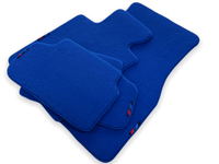 Blue Mats For BMW X6 Series F16 With M Package - AutoWin