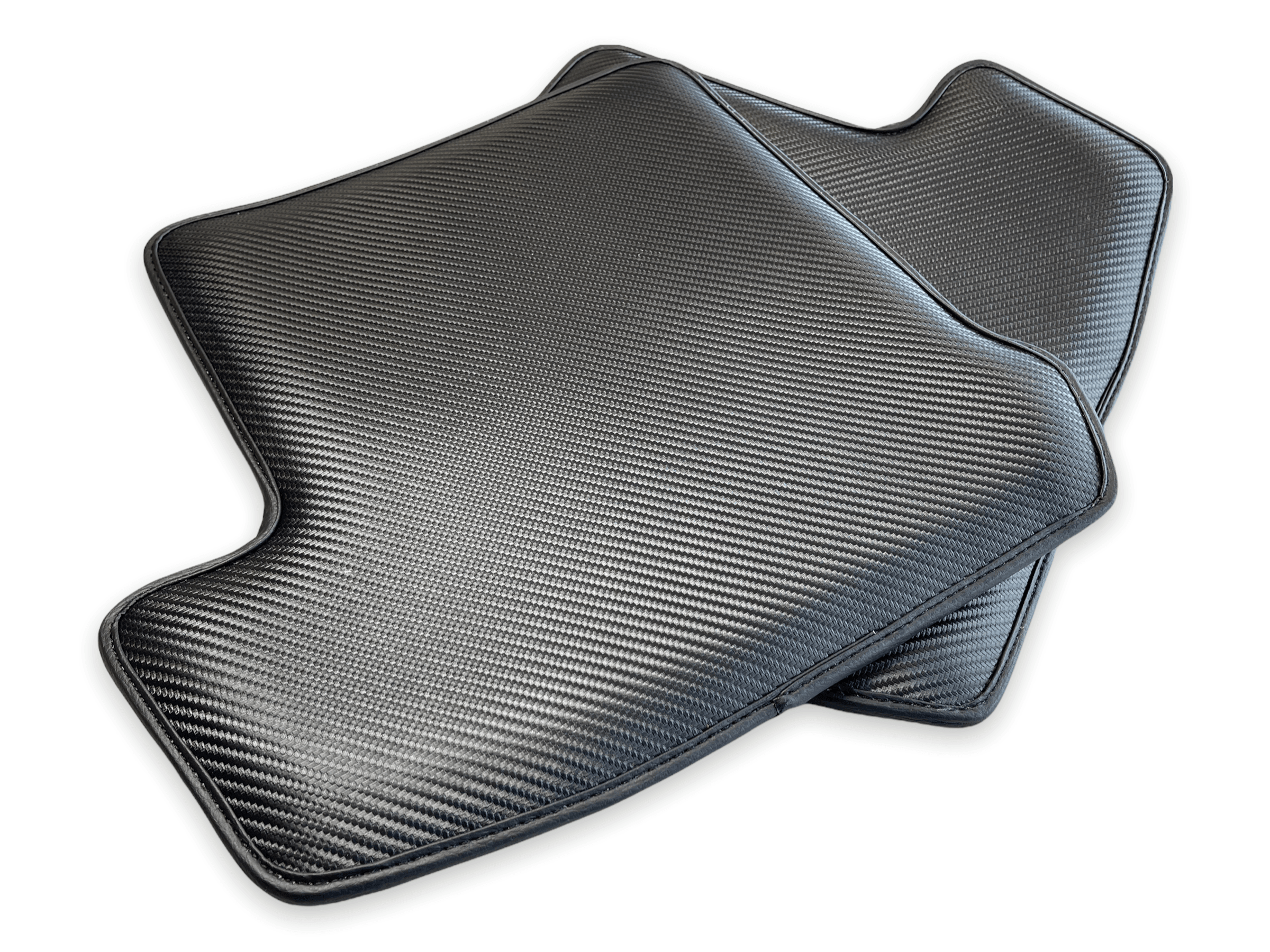 Carbon Fiber Floor Mats for Porsche 992 Gt2rs 2021-2022 Green Sewing - AutoWin