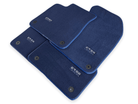 Dark Blue Floor Mats for Audi A2 2000-2005 8Z | ER56 Design - AutoWin