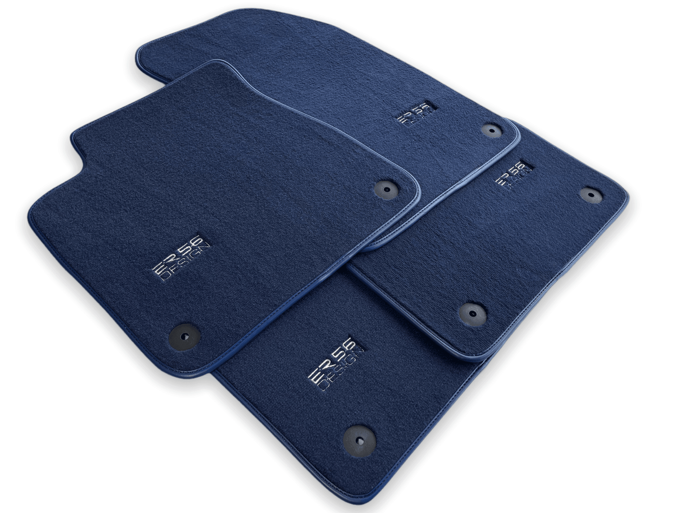 Dark Blue Floor Mats for Audi A3 - 3-door Hatchback (2013-2020) | ER56 Design - AutoWin