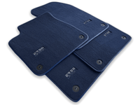 Dark Blue Floor Mats for Audi A4 - B5 Sedan (1995 - 1999) | ER56 Design - AutoWin
