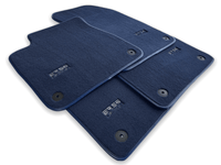 Dark Blue Floor Mats for Audi A4 - B8 Avant (2008-2015) | ER56 Design - AutoWin