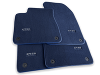 Dark Blue Floor Mats for Audi A4 - B8 Sedan (2008-2015) | ER56 Design - AutoWin