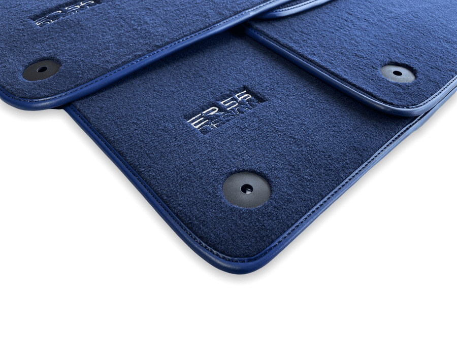 Dark Blue Floor Mats for Audi A8 D3 (2002-2010) | ER56 Design - AutoWin