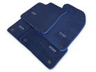 Dark Blue Floor Mats for Audi A8 D3 (2002-2010) | ER56 Design - AutoWin