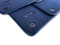 Dark Blue Floor Mats for Audi Q7 4M (2019-2023) | ER56 Design - AutoWin