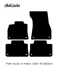 Dark Blue Floor Mats for e-tron (2019-2024) | ER56 Design - AutoWin