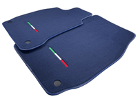 Dark Blue Floor Mats For Maserati Quattroporte IT Edition - AutoWin