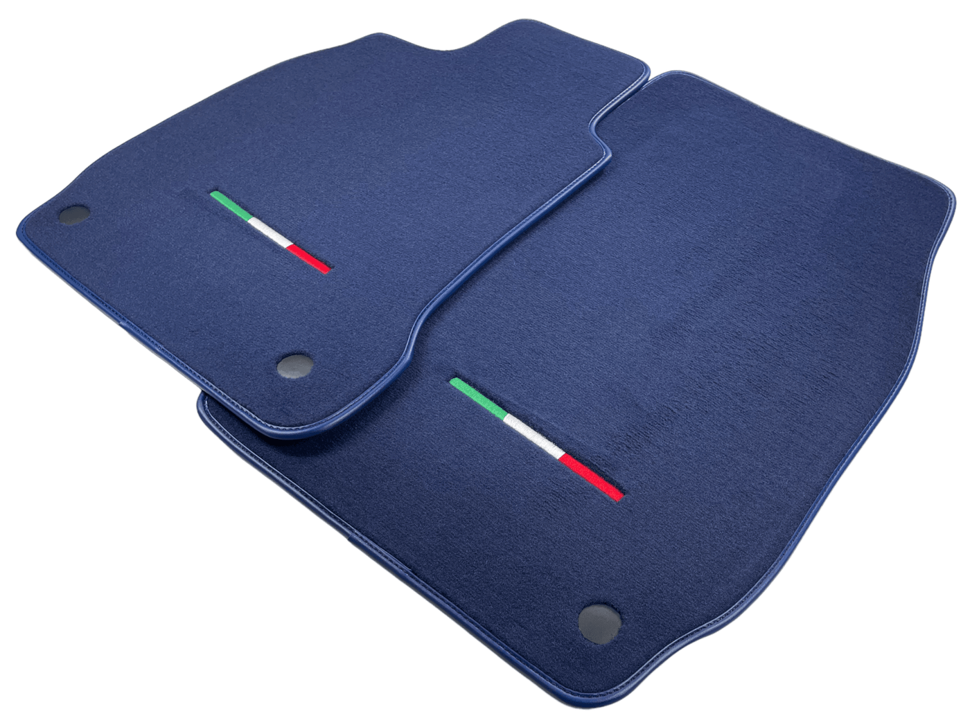 Dark Blue Floor Mats For Maserati Quattroporte IT Edition - AutoWin