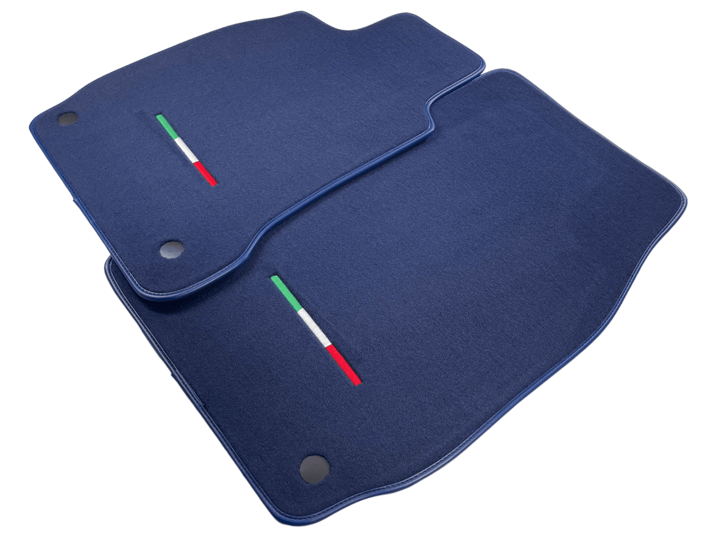 Dark Blue Floor Mats For Maserati Quattroporte IT Edition - AutoWin