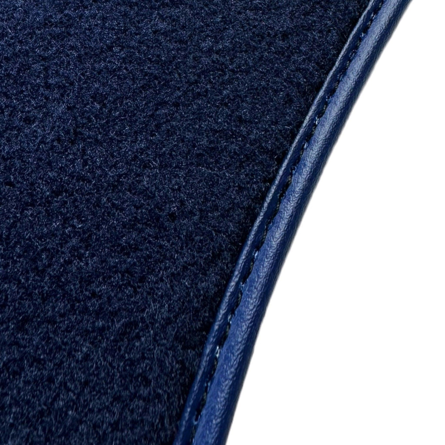 Dark Blue Floor Mats For Mercedes Benz CLK-Class C209 Coupe (2002-2009) | Limited Edition - AutoWin