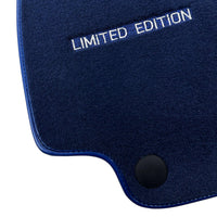 Dark Blue Floor Mats For Mercedes Benz E-Class S211 Estate 4Matic (2003-2009) | Limited Edition - AutoWin