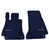 Dark Blue Floor Mats For Mercedes Benz GL-Class X166 (2012-2015) | Limited Edition - AutoWin