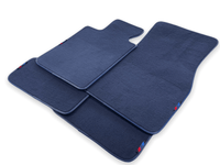 Dark Blue Mats For BMW X5M F85 SUV With M Package - AutoWin