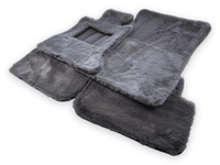 Dark Gray Sheepskin Floor Mats For Rolls Royce Phantom Drophead Coupe 2007–2016 Er56 Design Brand - AutoWin