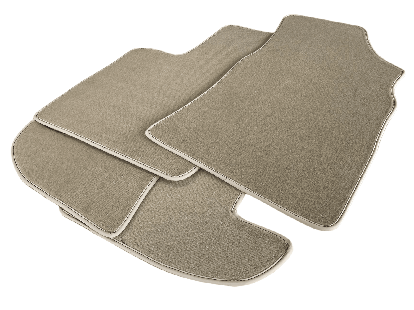 Floor Mats For Bentley Continental GT 2003–2011 Beige - AutoWin