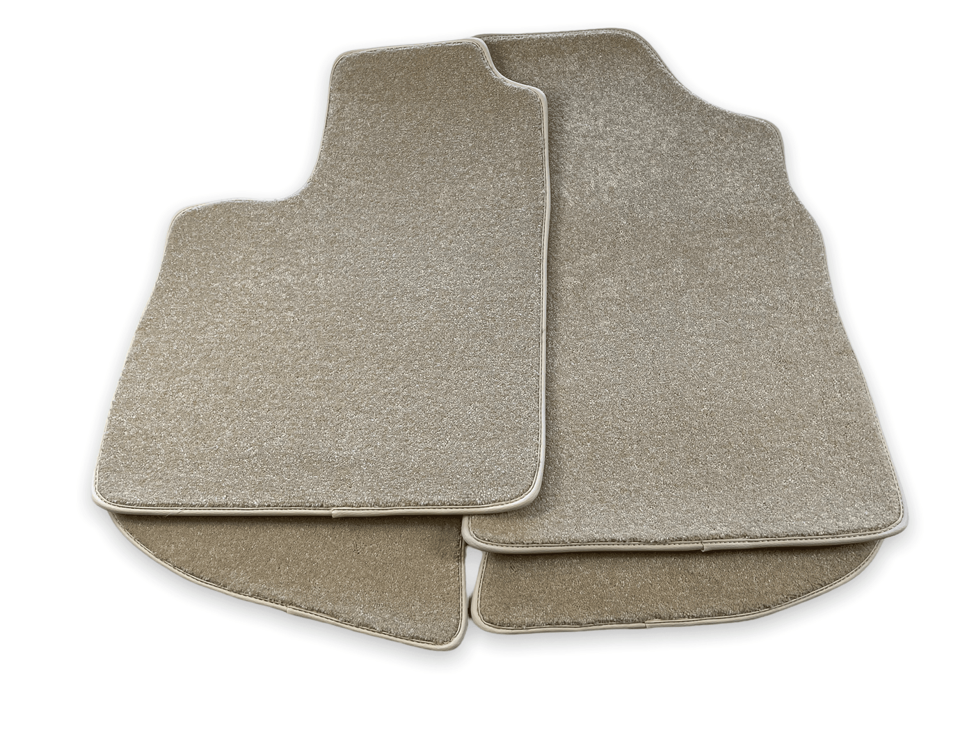 Floor Mats For Bentley Continental GT Beige Luxury Quality 2003–2011 - AutoWin