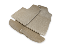 Floor Mats For Bentley Continental GT Beige Luxury Quality 2003–2011 - AutoWin