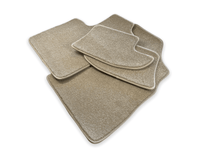 Floor Mats For Bentley Continental GT Beige Luxury Quality 2003–2011 - AutoWin