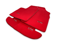 Floor Mats For Bentley Continental GT Red 2003–2011 Er56 Design - AutoWin