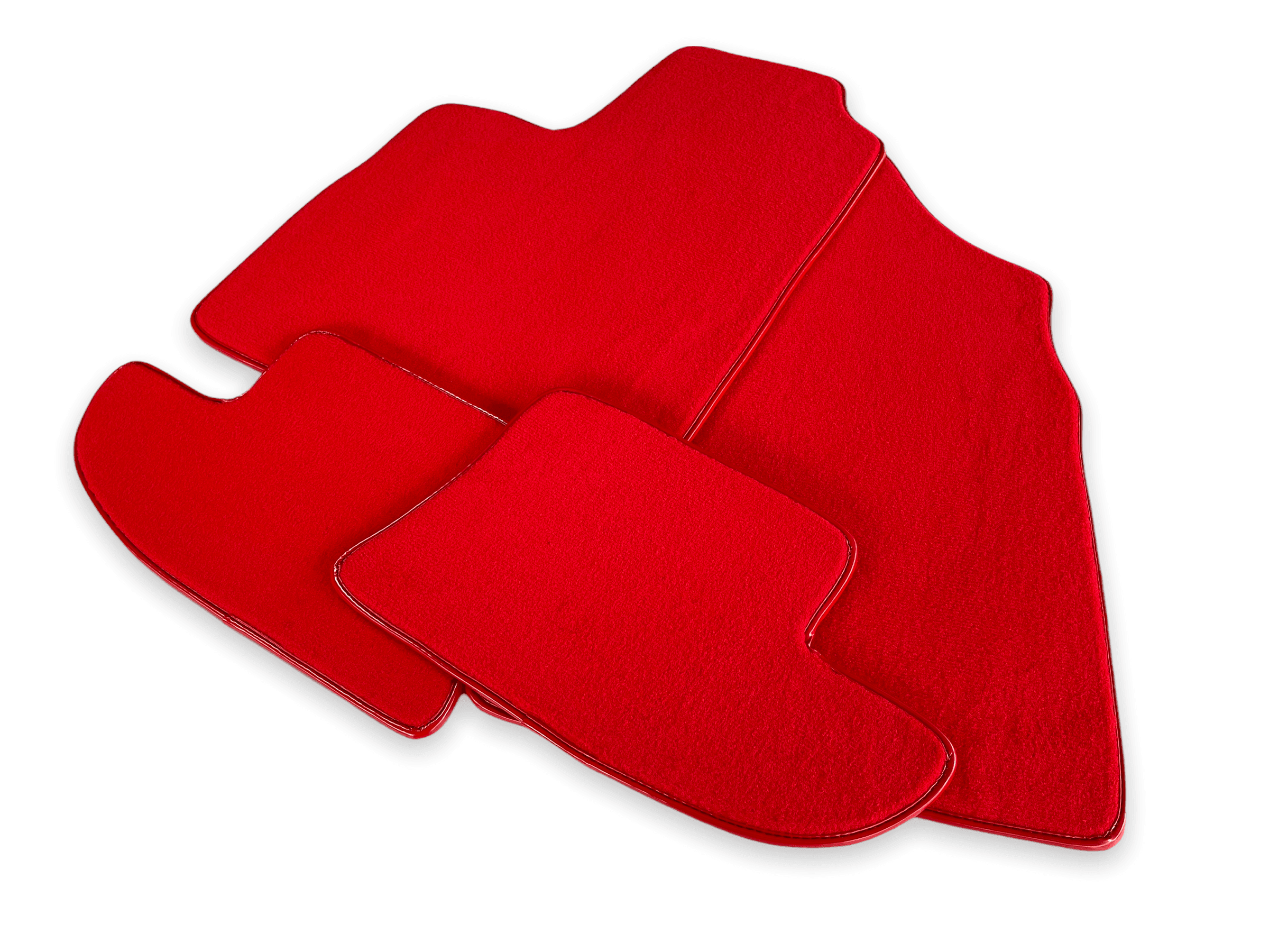 Floor Mats For Bentley Continental GT Red (2011–2018) - AutoWin