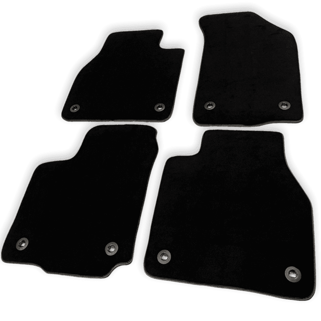 Floor Mats For Bentley Flying Spur 2013-2019 Black Carpets - AutoWin
