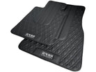 Floor Mats For BMW 3 Series E93 Lci Black Leather Er56 Design - AutoWin