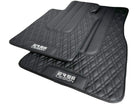 Floor Mats For BMW 3 Series E93 Lci Black Leather Er56 Design - AutoWin