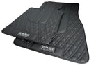 Floor Mats For BMW 3 Series E93 Lci Black Leather Er56 Design - AutoWin