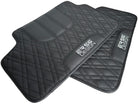 Floor Mats For BMW 3 Series E93 Lci Black Leather Er56 Design - AutoWin