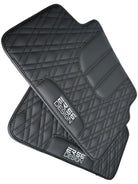 Floor Mats For BMW 3 Series E93 Lci Black Leather Er56 Design - AutoWin