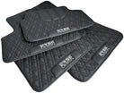 Floor Mats For BMW 3 Series E93 Lci Black Leather Er56 Design - AutoWin