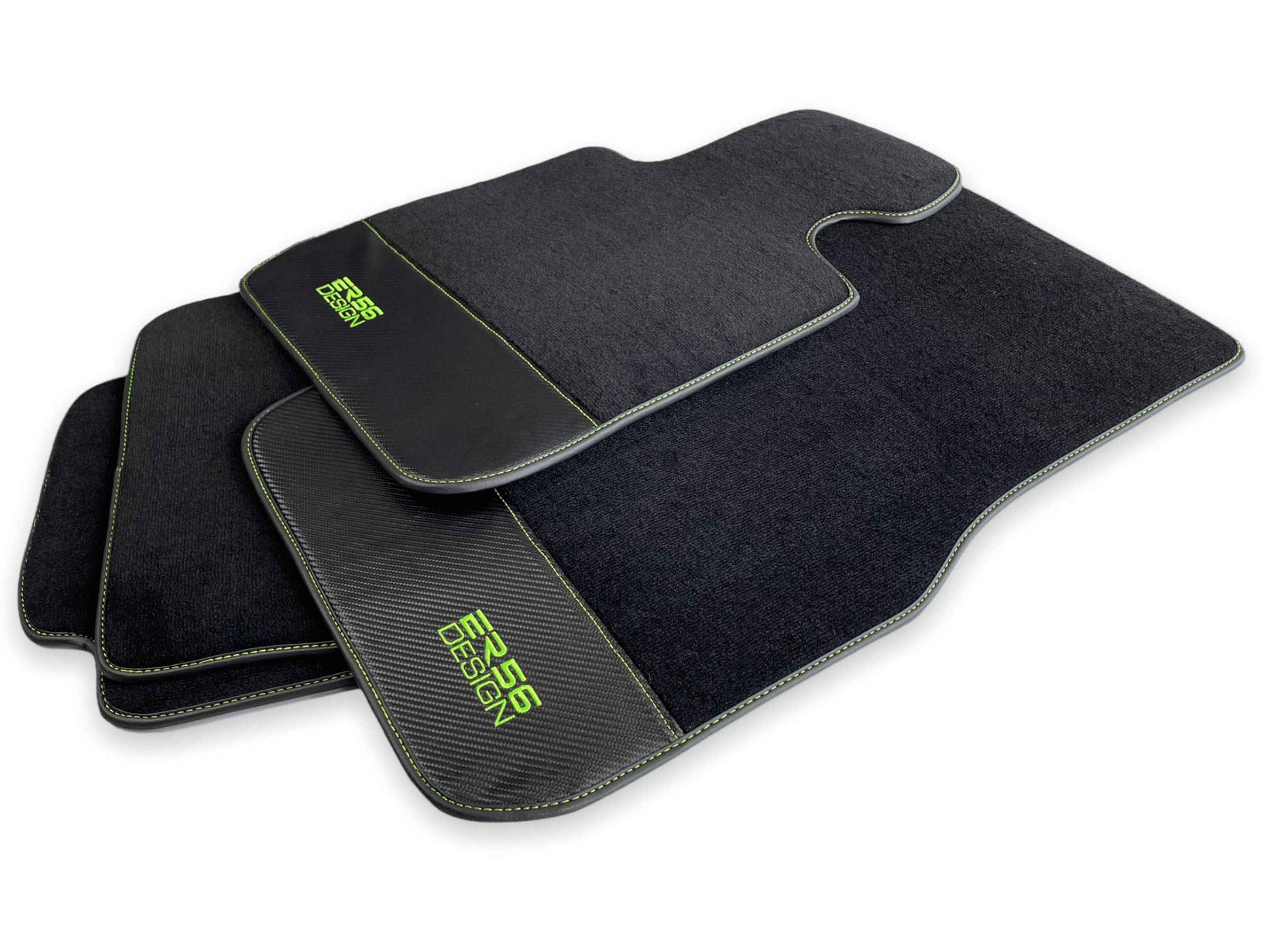 Floor Mats For BMW 5 Series E60 Carbon Leather Er56 Design - AutoWin