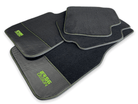Floor Mats For BMW M3 E46 Carbon Leather Er56 Design - AutoWin