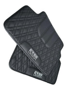 Floor Mats For BMW X4M Series F98 Black Leather Er56 Design - AutoWin