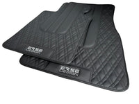 Floor Mats For BMW X5 Series F15 Black Leather Er56 Design - AutoWin