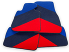 Floor Mats For BMW X5M F85 SUV With 3 Color Carpet - AutoWin