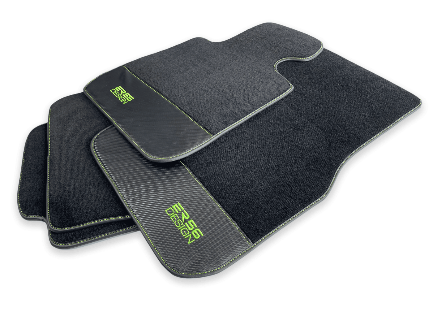 Floor Mats for BMW iX (2022-2024) with Carbon Leather | ER56 Design - AutoWin