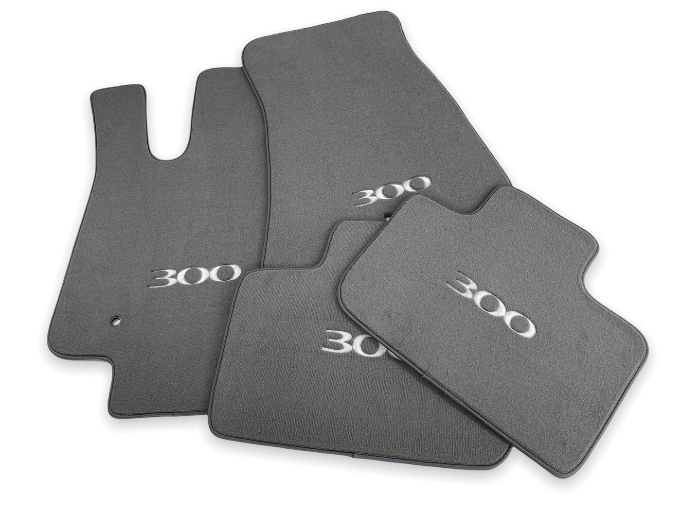 Floor Mats For Chrysler 300C Gray 2011-2022 - AutoWin