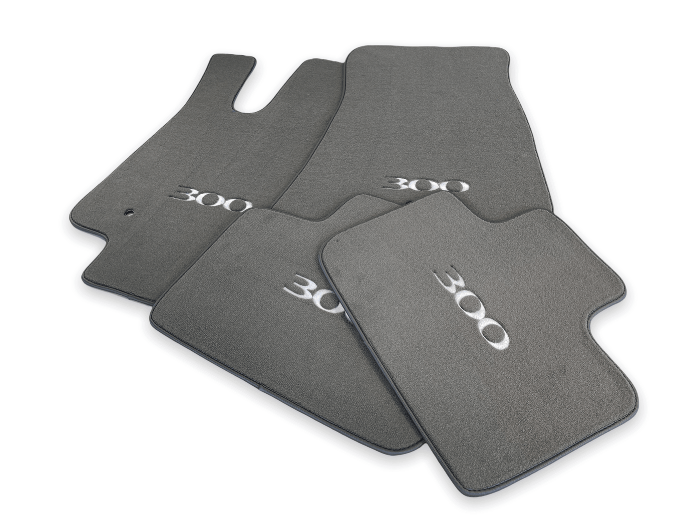 Floor Mats For Chrysler 300C Gray 2011-2022 - AutoWin
